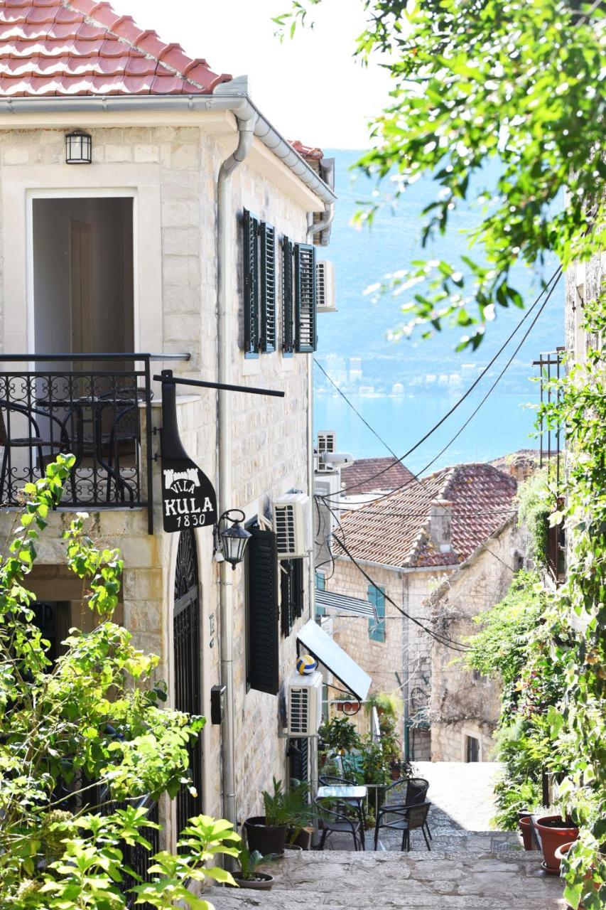 Vila Kula 1830 Apartments Herceg Novi Bagian luar foto