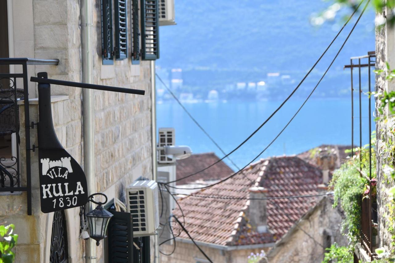Vila Kula 1830 Apartments Herceg Novi Bagian luar foto
