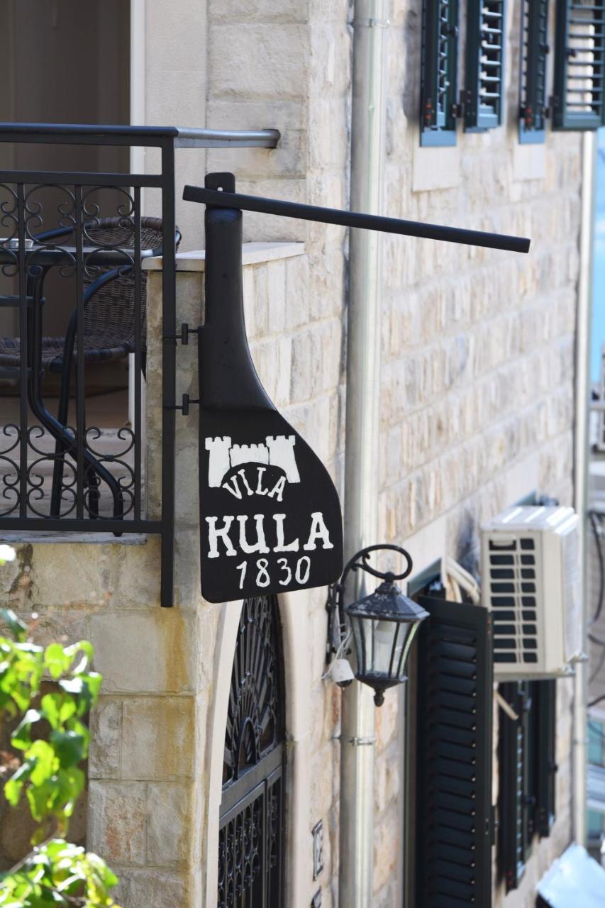Vila Kula 1830 Apartments Herceg Novi Bagian luar foto